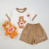 韓版-拼色carebear