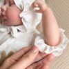 baby款-兔兔連體衣+帽子