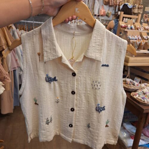 Sister Fox's 刺繡上衣