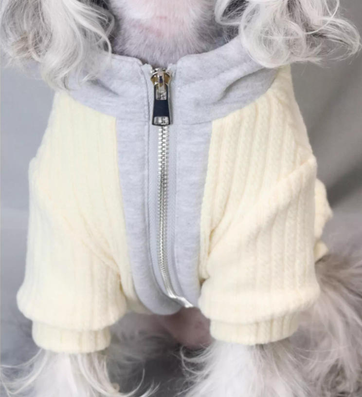 假兩件寵物毛衣