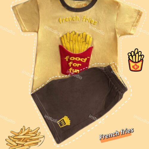 可愛立體套裝-薯條