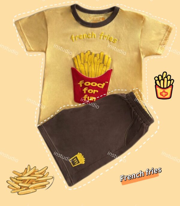 可愛立體套裝-薯條