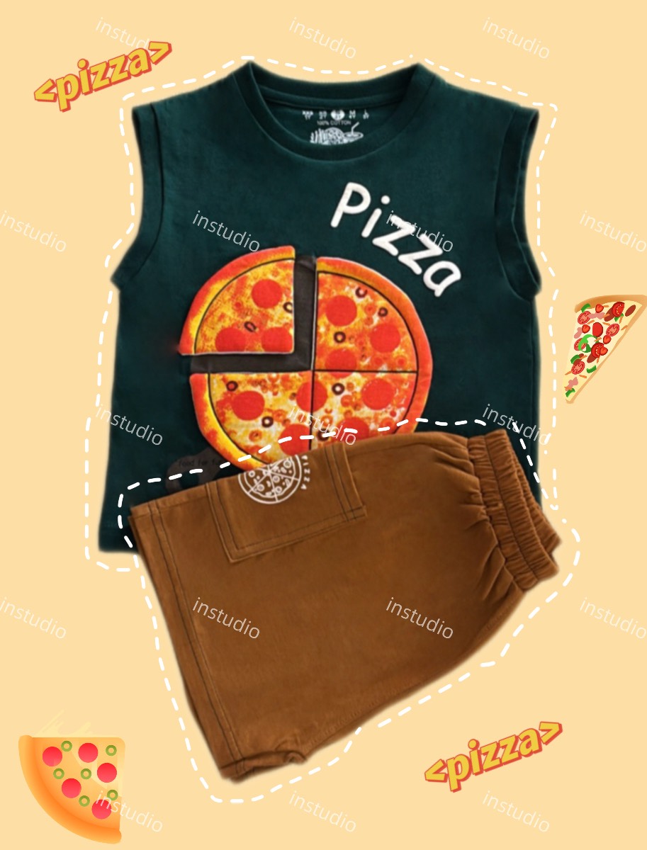 可愛立體套裝-PIZZA