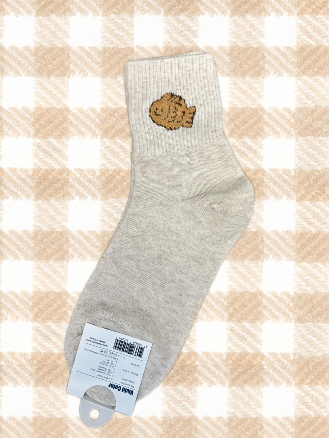 韓系超可愛食物襪