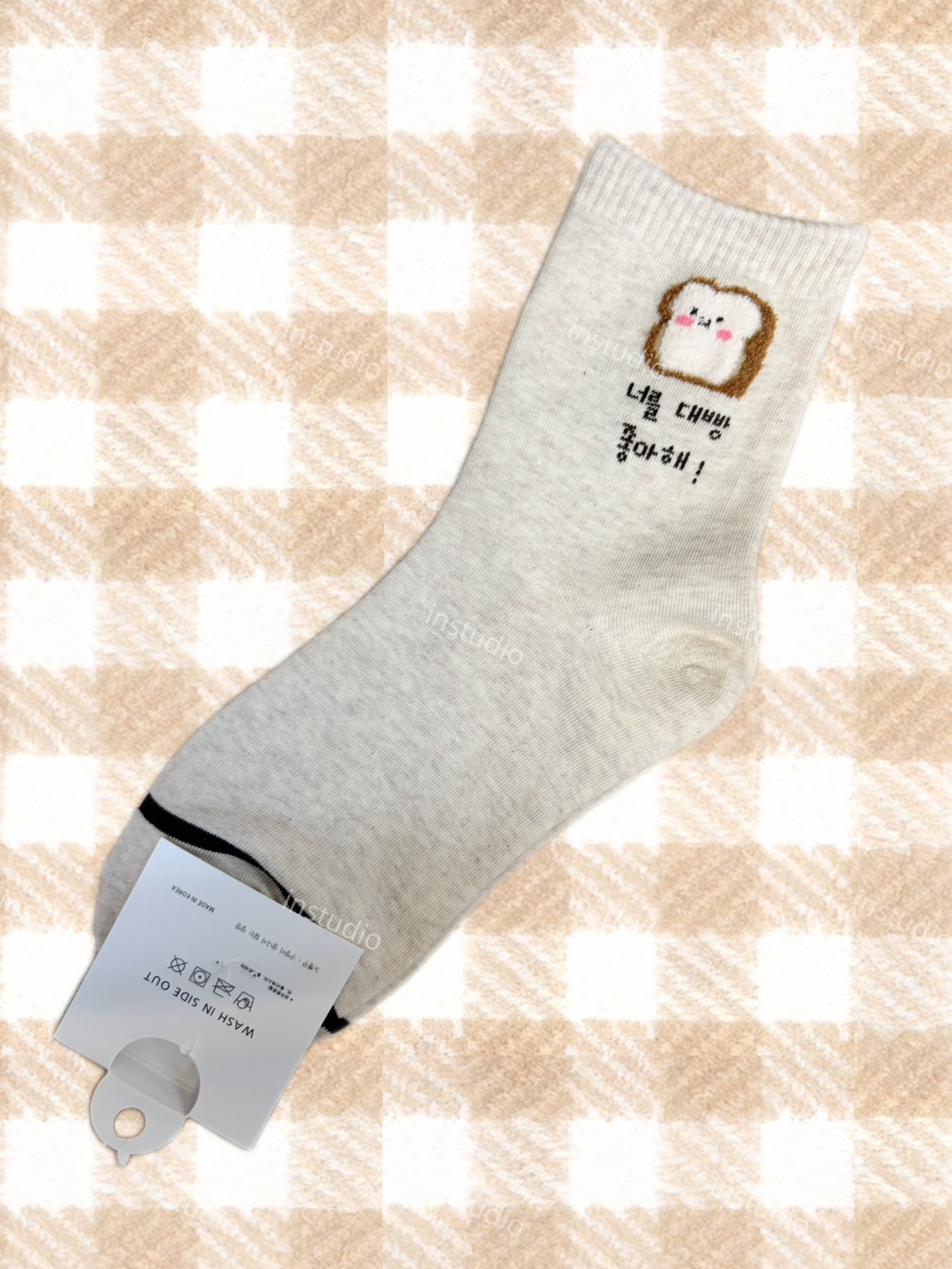 韓系奶油甜點襪
